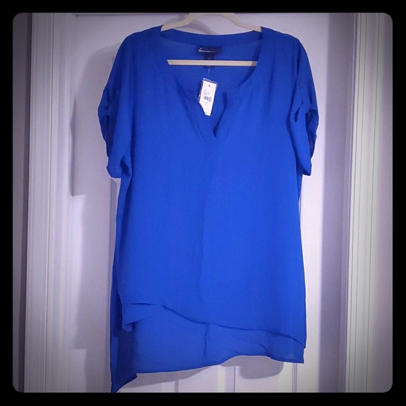 Lane Bryant Asymmetrical Hem Tunic - Picture 1 of 5